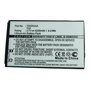 Batteries N Accessories BNA-WB-L13254 Cell Phone Battery - Li-ion, 3.7V, 1200mAh, Ultra High Capacity - Replacement for Toshiba TSI04UAA Battery