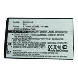 Batteries N Accessories BNA-WB-L13254 Cell Phone Battery - Li-ion, 3.7V, 1200mAh, Ultra High Capacity - Replacement for Toshiba TSI04UAA Battery