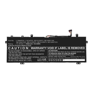 Batteries N Accessories BNA-WB-P12701 Laptop Battery - Li-Pol, 15.36V, 3900mAh, Ultra High Capacity - Replacement for Lenovo L19C4PG0 Battery