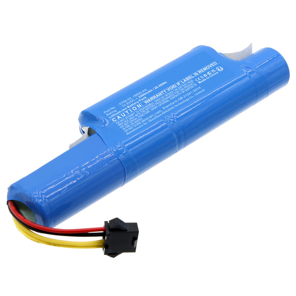 Batteries N Accessories BNA-WB-L18524 Vacuum Cleaner Battery - Li-ion, 10.8V, 2600mAh, Ultra High Capacity - Replacement for Vileda 0769-03 Battery