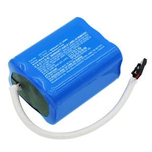 Batteries N Accessories BNA-WB-H18166 Equipment Battery - Ni-MH, 7.2V, 3800mAh, Ultra High Capacity - Replacement for QED 2011113 Battery