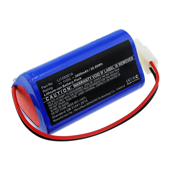 Batteries N Accessories BNA-WB-L14261 Medical Battery - Li-ion, 11.1V, 2600mAh, Ultra High Capacity - Replacement for Zondan LI13S001A Battery