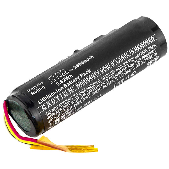 Batteries N Accessories BNA-WB-L11059 Speaker Battery - Li-ion, 3.7V, 2600mAh, Ultra High Capacity - Replacement for Bose 77171 Battery