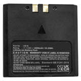 Batteries N Accessories BNA-WB-L12912 Strobe Lighting Battery - Li-ion, 11.1V, 2000mAh, Ultra High Capacity - Replacement for GODOX VB18 Battery