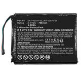 Batteries N Accessories BNA-WB-L8200 GPS Battery - Li-ion, 3.7V, 700mAh, Ultra High Capacity Battery - Replacement for Garmin 361-00070-00 Battery