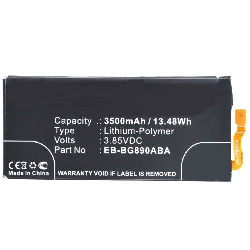 Batteries N Accessories BNA-WB-P4030 Cell Phone Battery - Li-Pol, 3.85, 3500mAh, Ultra High Capacity Battery - Replacement for Samsung EB-BG890ABA Battery