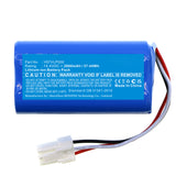 Batteries N Accessories BNA-WB-L17570 Vacuum Cleaner Battery - Li-ion, 14.4V, 2600mAh, Ultra High Capacity - Replacement for Panasonic V97VLP000 Battery