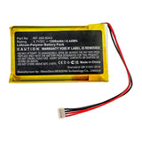 Batteries N Accessories BNA-WB-P13434 GPS Battery - Li-Pol, 3.7V, 1200mAh, Ultra High Capacity - Replacement for Renkforce RF-350 6043 Battery