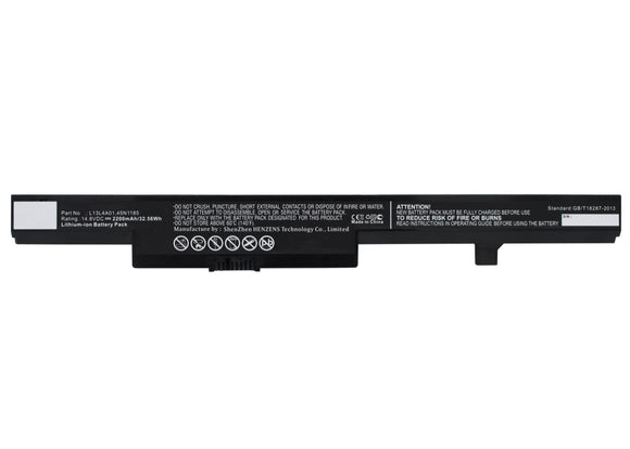 Batteries N Accessories BNA-WB-L4631 Laptops Battery - Li-Ion, 14.8V, 2200 mAh, Ultra High Capacity Battery - Replacement for Lenovo 45N1183 Battery