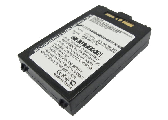 Batteries N Accessories BNA-WB-L1319 Barcode Scanner Battery - Li-ion, 3.7, 1800mAh, Ultra High Capacity Battery - Replacement for Symbol 82-71363-02, BTRY-MC70EAB00 Battery