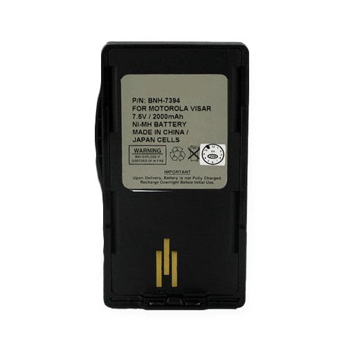 Batteries N Accessories BNA-WB-BNH-7394 2-Way Radio Battery - Ni-MH, 7.5V, 2000 mAh, Ultra High Capacity Battery - Replacement for Motorola NTN7394A Battery