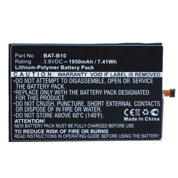 Batteries N Accessories BNA-WB-P3007 Cell Phone Battery - Li-Pol, 3.8V, 1950 mAh, Ultra High Capacity Battery - Replacement for Acer BAT-B10 Battery