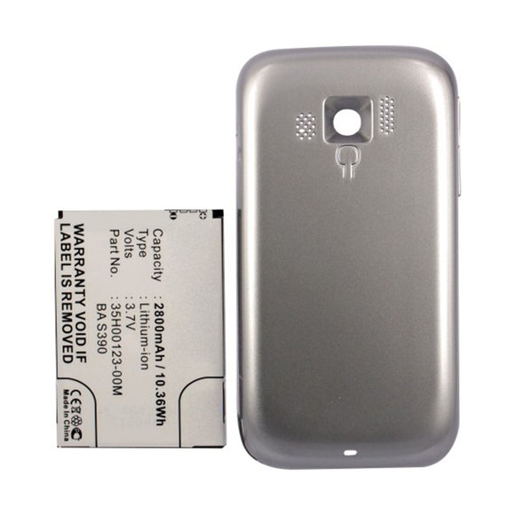 Batteries N Accessories BNA-WB-L15615 Cell Phone Battery - Li-ion, 3.7V, 2800mAh, Ultra High Capacity - Replacement for HTC 35H00123-00M Battery