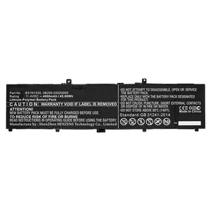 Batteries N Accessories BNA-WB-P10527 Laptop Battery - Li-Pol, 11.4V, 4000mAh, Ultra High Capacity - Replacement for Asus B31N1535 Battery