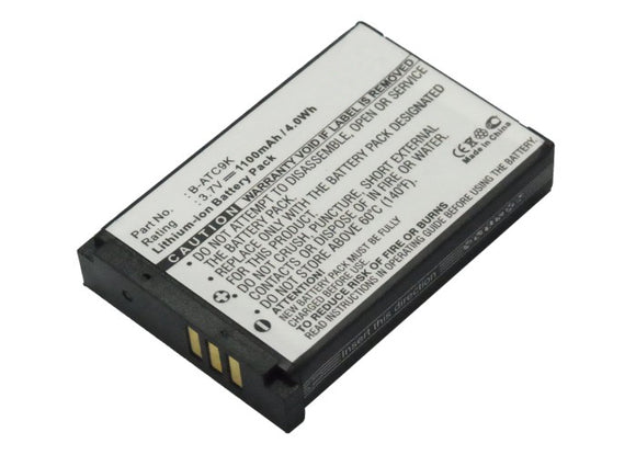 Batteries N Accessories BNA-WB-L9048 Digital Camera Battery - Li-ion, 3.7V, 1100mAh, Ultra High Capacity - Replacement for Oregon Scientific B-ATC9K Battery