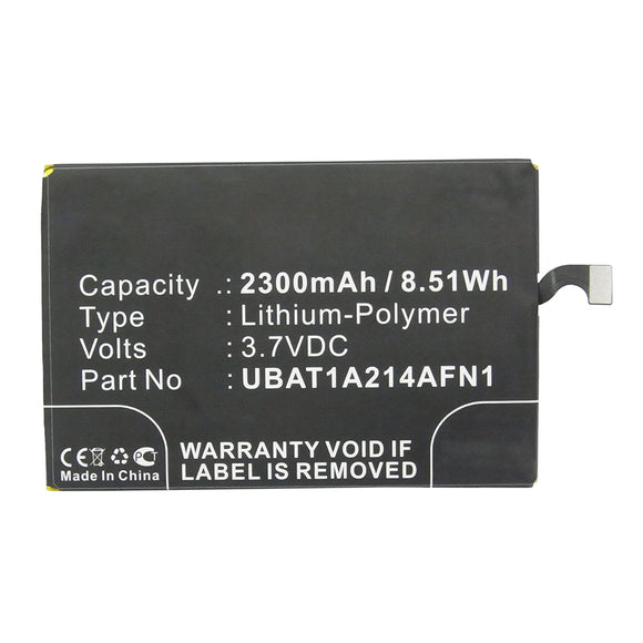 Batteries N Accessories BNA-WB-P16949 Cell Phone Battery - Li-Pol, 3.7V, 2300mAh, Ultra High Capacity - Replacement for Sharp UBAT1A214AFN1 Battery