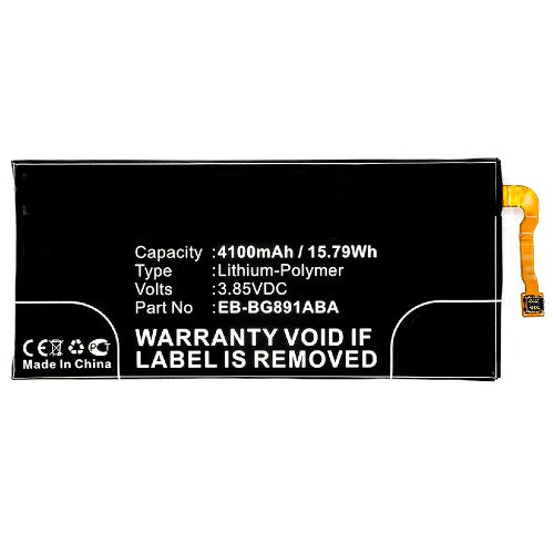 Batteries N Accessories BNA-WB-P8405 Cell Phone Battery - Li-Pol, 3.85V, 4100mAh, Ultra High Capacity Battery - Replacement for Samsung EB-BG891ABA, EB-EG891ABA Battery