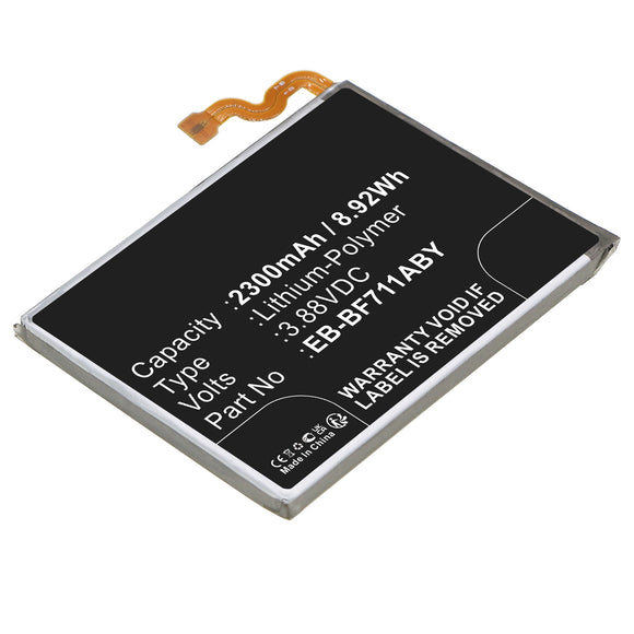 Batteries N Accessories BNA-WB-P17899 Cell Phone Battery - Li-Pol, 3.88V, 2300mAh, Ultra High Capacity - Replacement for Samsung EB-BF711ABY Battery