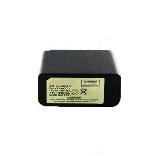 Batteries N Accessories BNA-WB-EPP-KNB12 2-Way Radio Battery - Ni-CD, 7.5V, 1200 mAh, Ultra High Capacity Battery - Replacement for Kenwood KNB-12A Battery