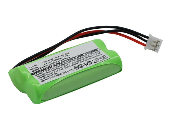 Batteries N Accessories BNA-WB-H14933 Cordless Phone Battery - Ni-MH, 2.4V, 700mAh, Ultra High Capacity - Replacement for Philips 2HR-AAAU Battery