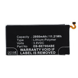 Batteries N Accessories BNA-WB-P3620 Cell Phone Battery - Li-Pol, 3.8V, 2950 mAh, Ultra High Capacity Battery - Replacement for Samsung EB-BE700ABE Battery