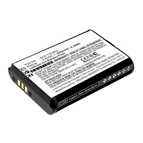 Batteries N Accessories BNA-WB-L12213 Cell Phone Battery - Li-ion, 3.8V, 1600mAh, Ultra High Capacity - Replacement for Kyocera SCP-73LBPS Battery