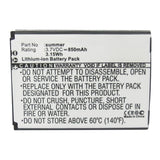 Batteries N Accessories BNA-WB-L14007 Cell Phone Battery - Li-ion, 3.7V, 850mAh, Ultra High Capacity - Replacement for Wiko SOAP Battery