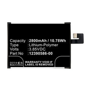 Batteries N Accessories BNA-WB-P15659 Cell Phone Battery - Li-Pol, 3.85V, 2800mAh, Ultra High Capacity - Replacement for Sony 12390586-00 Battery