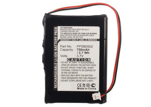 Batteries N Accessories BNA-WB-L8864-PL Player Battery - Li-ion, 3.7V, 750mAh, Ultra High Capacity - Replacement for Samsung PPSB0502 Battery