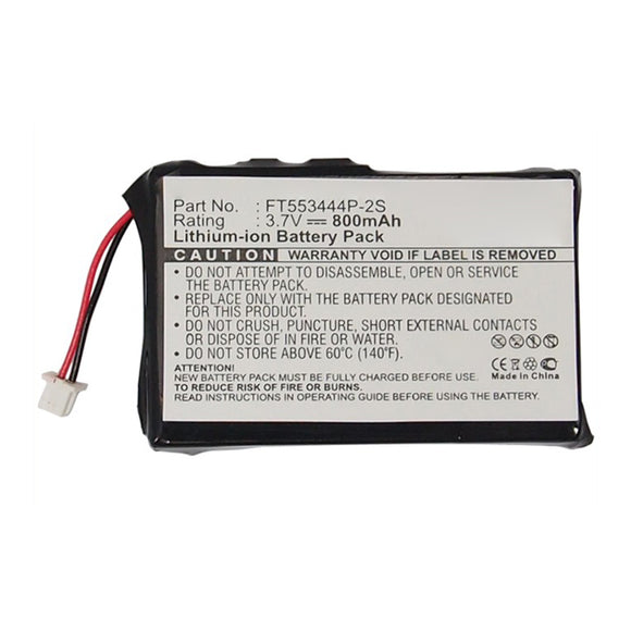 Batteries N Accessories BNA-WB-L12919 2-Way Radio Battery - Li-ion, 3.7V, 800mAh, Ultra High Capacity - Replacement for Stabo FT553444P-2S Battery