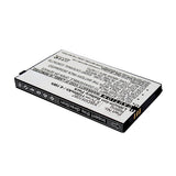 Batteries N Accessories BNA-WB-L12158 Cell Phone Battery - Li-ion, 3.7V, 1100mAh, Ultra High Capacity - Replacement for i-mate UF553450U Battery