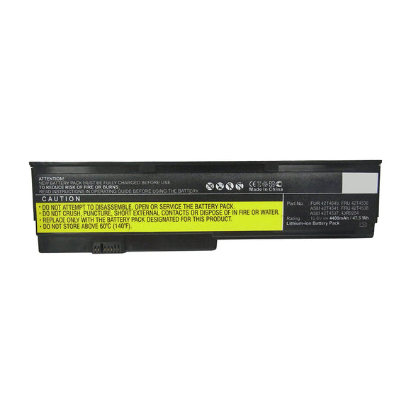 Batteries N Accessories BNA-WB-L12469 Laptop Battery - Li-ion, 10.8V, 4400mAh, Ultra High Capacity - Replacement for IBM ASM 42T4537 Battery