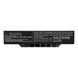 Batteries N Accessories BNA-WB-L17234 Laptop Battery - Li-ion, 11.1V, 5200mAh, Ultra High Capacity - Replacement for Clevo N350BAT-6 Battery