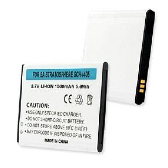 Batteries N Accessories BNA-WB-BLI-1251-1.5 Cell Phone Battery - Li-Ion, 3.7V, 1500 mAh, Ultra High Capacity Battery - Replacement for Samsung SCH-I405 Battery