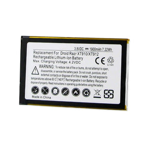 Batteries N Accessories BNA-WB-BLI-1200-1.8 Cell Phone Battery - Li-Ion, 3.7V, 1900 mAh, Ultra High Capacity Battery - Replacement for Motorola EB20 Battery