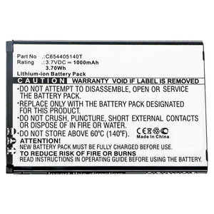 Batteries N Accessories BNA-WB-L9988 Cell Phone Battery - Li-ion, 3.7V, 1000mAh, Ultra High Capacity - Replacement for Blu C654405140T Battery
