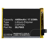 Batteries N Accessories BNA-WB-P17354 Cell Phone Battery - Li-Pol, 3.87V, 4400mAh, Ultra High Capacity - Replacement for OPPO BLP865 Battery