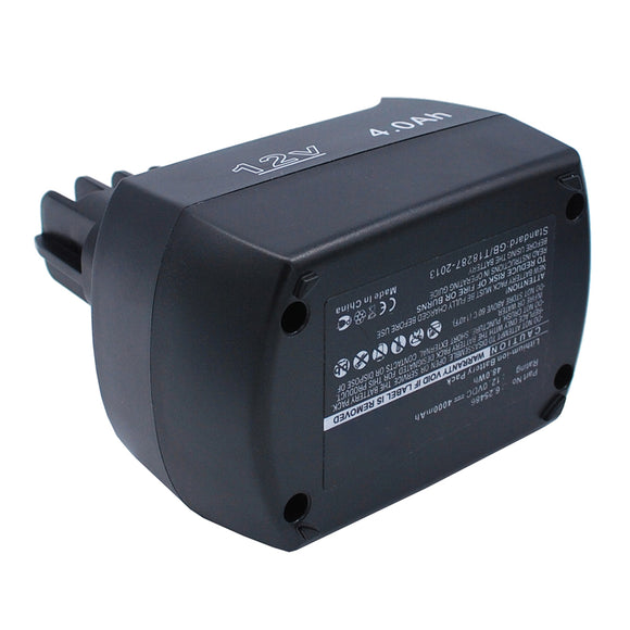 Batteries N Accessories BNA-WB-L15269 Power Tool Battery - Li-ion, 12V, 4000mAh, Ultra High Capacity - Replacement for Metabo 6.25486 Battery