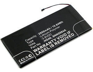 Batteries N Accessories BNA-WB-P3474 Cell Phone Battery - Li-Pol, 3.8V, 2800 mAh, Ultra High Capacity Battery - Replacement for Motorola HG40 Battery