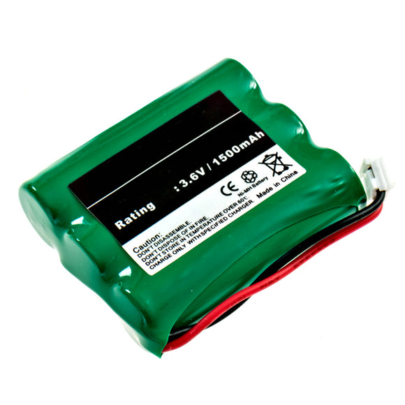 Batteries N Accessories BNA-WB-H9242 Cordless Phone Battery - Ni-MH, 3.6V, 1500mAh, Ultra High Capacity - Replacement for AT&T 2414 Battery