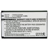 Batteries N Accessories BNA-WB-L16778 Cell Phone Battery - Li-ion, 3.7V, 800mAh, Ultra High Capacity - Replacement for Alcatel B-C7 Battery