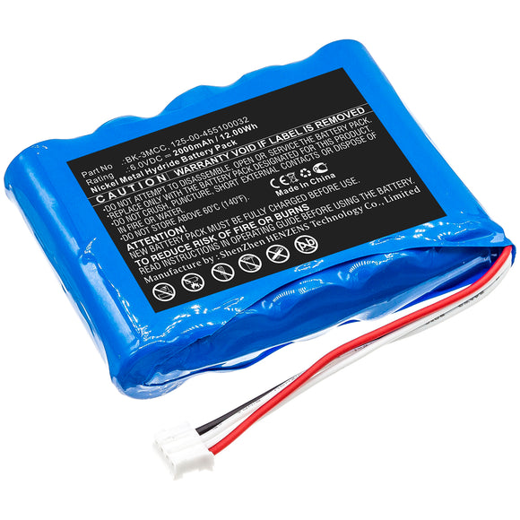 Batteries N Accessories BNA-WB-H11446 Medical Battery - Ni-MH, 6V, 2000mAh, Ultra High Capacity - Replacement for Fresenius BK-3MCC Battery