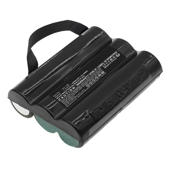 Batteries N Accessories BNA-WB-H17924 Equipment Battery - Ni-MH, 7.2V, 4500mAh, Ultra High Capacity - Replacement for GE 191-126 Battery