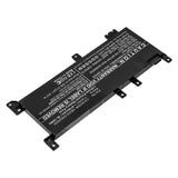 Batteries N Accessories BNA-WB-P10531 Laptop Battery - Li-Pol, 7.6V, 4750mAh, Ultra High Capacity - Replacement for Asus C21N1638 Battery