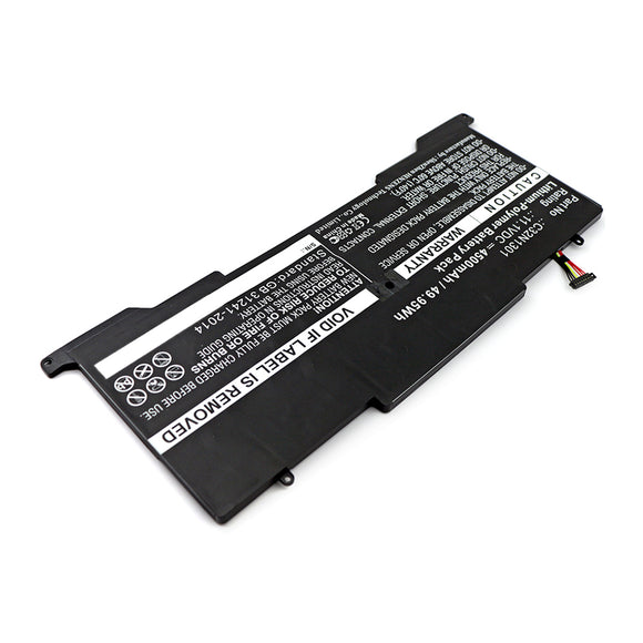 Batteries N Accessories BNA-WB-P15917 Laptop Battery - Li-Pol, 11.1V, 4500mAh, Ultra High Capacity - Replacement for Asus C32N1301 Battery
