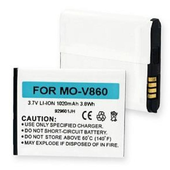 Batteries N Accessories BNA-WB-BLI-1113-1 Cell Phone Battery - Li-Ion, 3.7V, 1020 mAh, Ultra High Capacity Battery - Replacement for Motorola V860 Battery