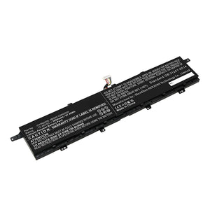 Batteries N Accessories BNA-WB-P17158 Laptop Battery - Li-Pol, 15.48V, 5650mAh, Ultra High Capacity - Replacement for Asus C42N2008 Battery