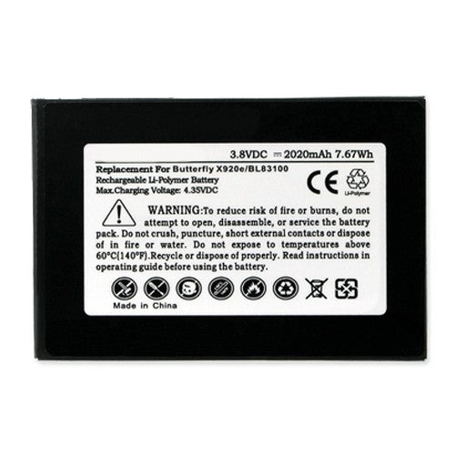 Batteries N Accessories BNA-WB-BLP-1364-2 Cell Phone Battery - Li-Pol, 3.8V, 2020 mAh, Ultra High Capacity Battery - Replacement for HTC 35H00196-01M Battery