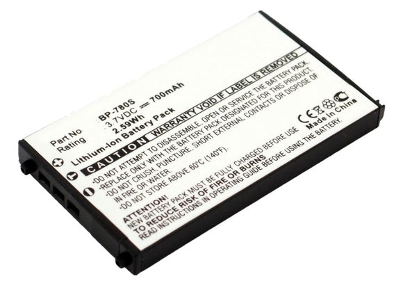 Batteries N Accessories BNA-WB-L8989 Digital Camera Battery - Li-ion, 3.7V, 700mAh, Ultra High Capacity - Replacement for Kyocera BP-780S Battery