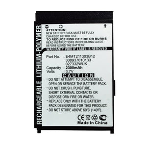 Batteries N Accessories BNA-WB-P16426 Cell Phone Battery - Li-Pol, 3.7V, 2300mAh, Ultra High Capacity - Replacement for Mitac E4MT211303B12 Battery